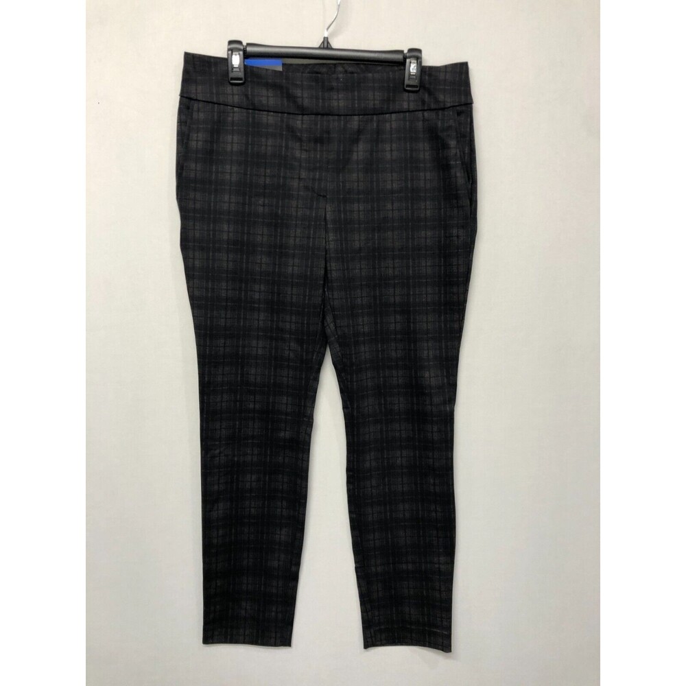 NWT Dalia Women Pull On Pants Size Large Mid Rise Narrow Leg B314 -25